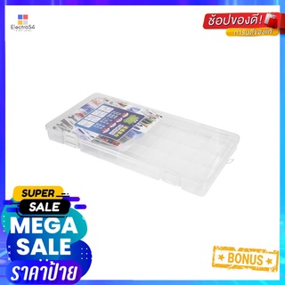 กล่องแบ่งช่อง 32 ช่อง STACKO TL503 15.5x30x3 ซม. สีขาว32 COMPARTMENT BOX STACKO TL-503 15.5X30X3CM WHITE