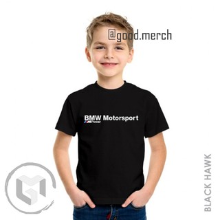 เสื้อยืด พิมพ์ลาย Bmw MOTORSPORT สําหรับเด็ก