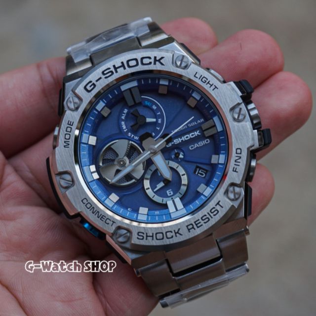 CASIO G-SHOcK G-Steel Bluetooth GST-B100D-2, GST-B100D, GST-B100 ประกันศูนย์เซ็นทรัล CMG 1 ปี