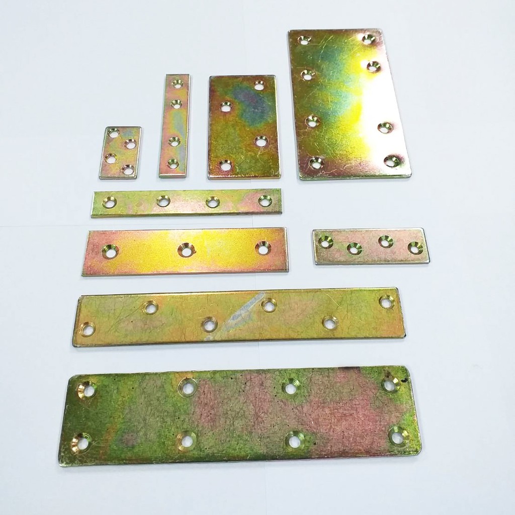 เหล็กแบน มีทุกขนาด กันสนิม สีรุ้ง เหล็กแบนติดเฟอร์นิเจอร์ เหล็กยึด เหล็กแผ่นตรง เหล็กฉาก เหล็กต่อขาโซฟา BP ราคา ถูกที่สุด ดีลบีเคเค แกลเลอรีภาพที่ 4