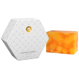 พร้อมส่ง สบู่หน้าใส Papaya honey soap สบู่มะละกอ New Princess Cosmetic