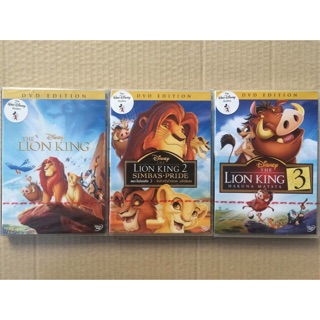 The Lion King 1-3 (DVD)/เดอะ ไลอ้อน คิง 1-3 (ดีวีดี 2 ภาษา)