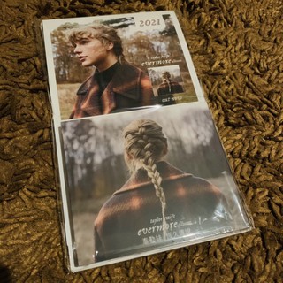 Taylor swift Evermore CD Taiwan slipcase with Calendar