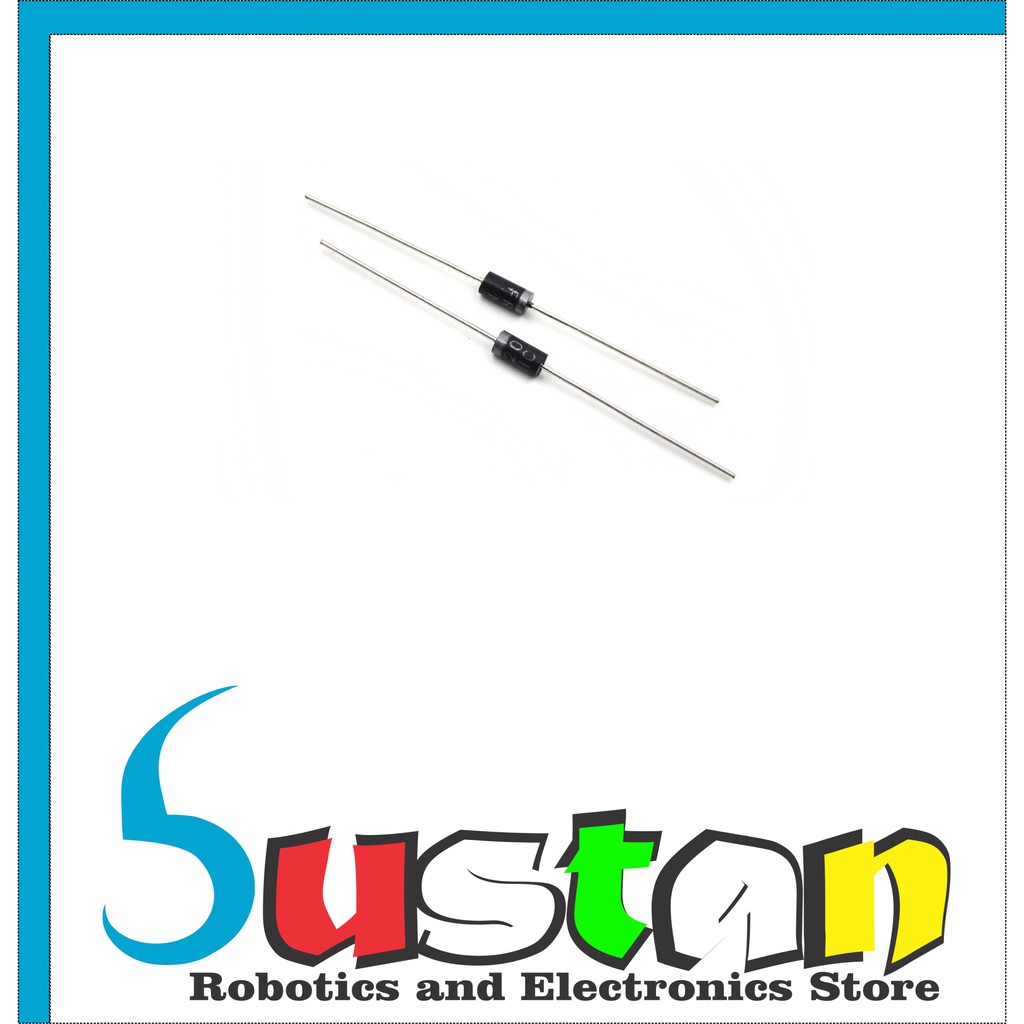 ไดโอด FR207 2A 1000V การกู้คืนอย่างรวดเร็วไดโอดวงจรเรียงกระแส FR207