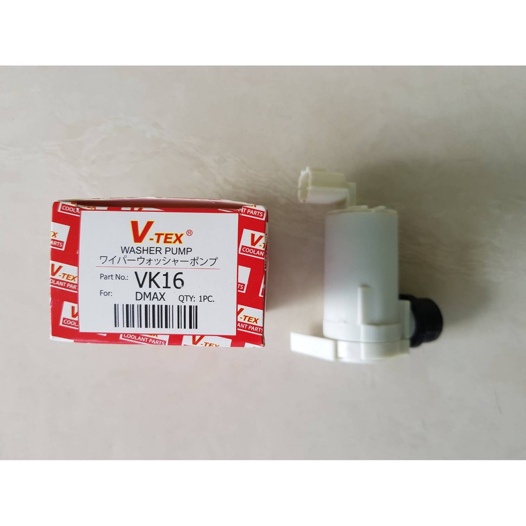 มอเตอร์ฉีดน้ำฝน ISUZU D-MAX 2500,3000 รุ่นปลั๊กเหลี่ยม ไต้หวัน ตัวละ180บาท