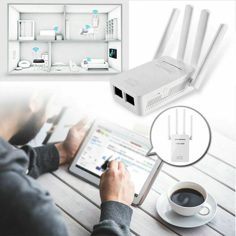 เราเตอร์เสาอากาศPIX-LINK AC05 1200Mbps Dual Frequency 2.4G 5G