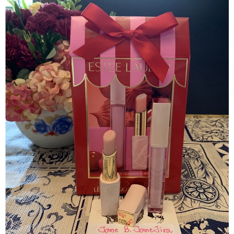พร้อมส่งEstee Lauder Lip Care Duo*มีฉลากภาษาไทย*ของแท้100 Shopee