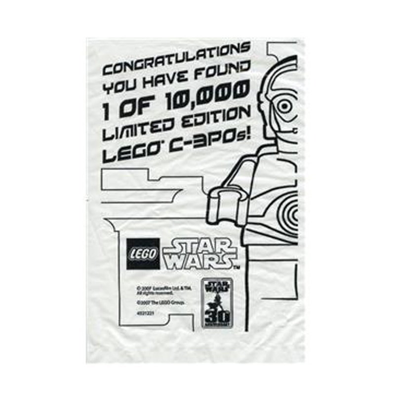 4521221 : LEGO Star Wars C-3PO - Chrome Gold (SW 30th Anniversary Edition)