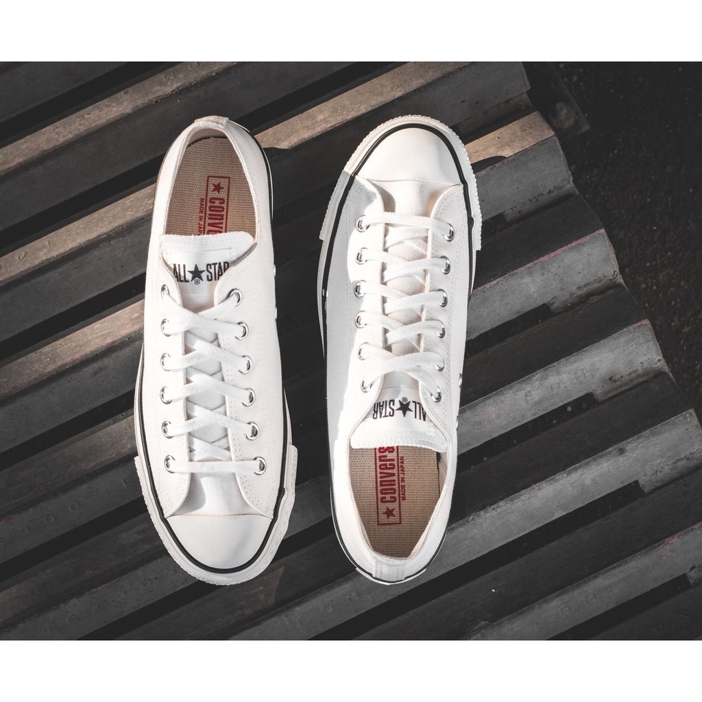รองเท า Converse All Star Made In Japan ส ขาว Shopee Thailand