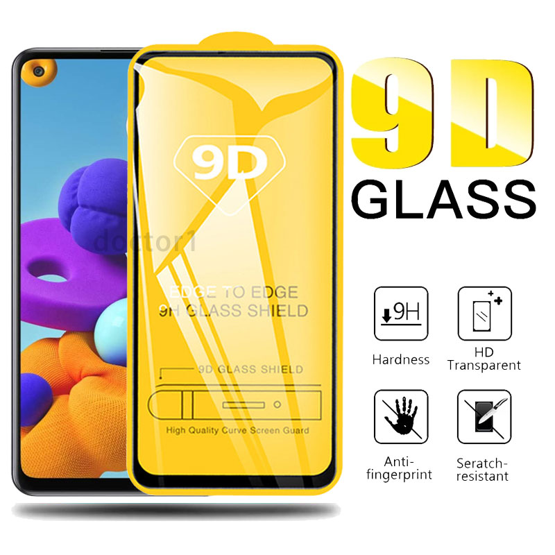9D ฟิล์มกระจก เต็มจอ Samsung Galaxy A12 A02s M52 M12 M51 M31 M21 M11 A71 A51 A11 A01 A10 A20 A30 A50 A70 A10s A20s A30s A50s A21s A31 5G #8