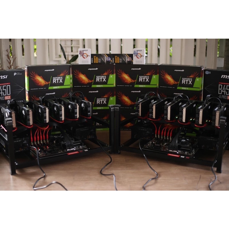 Rig Manli 3060TI x 6