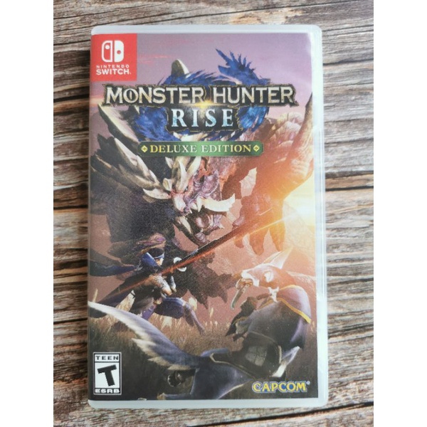 Monster Hunter Rise (ปก Deluxe) แผ่นเกม Nintendo Switch (มือ 2)
