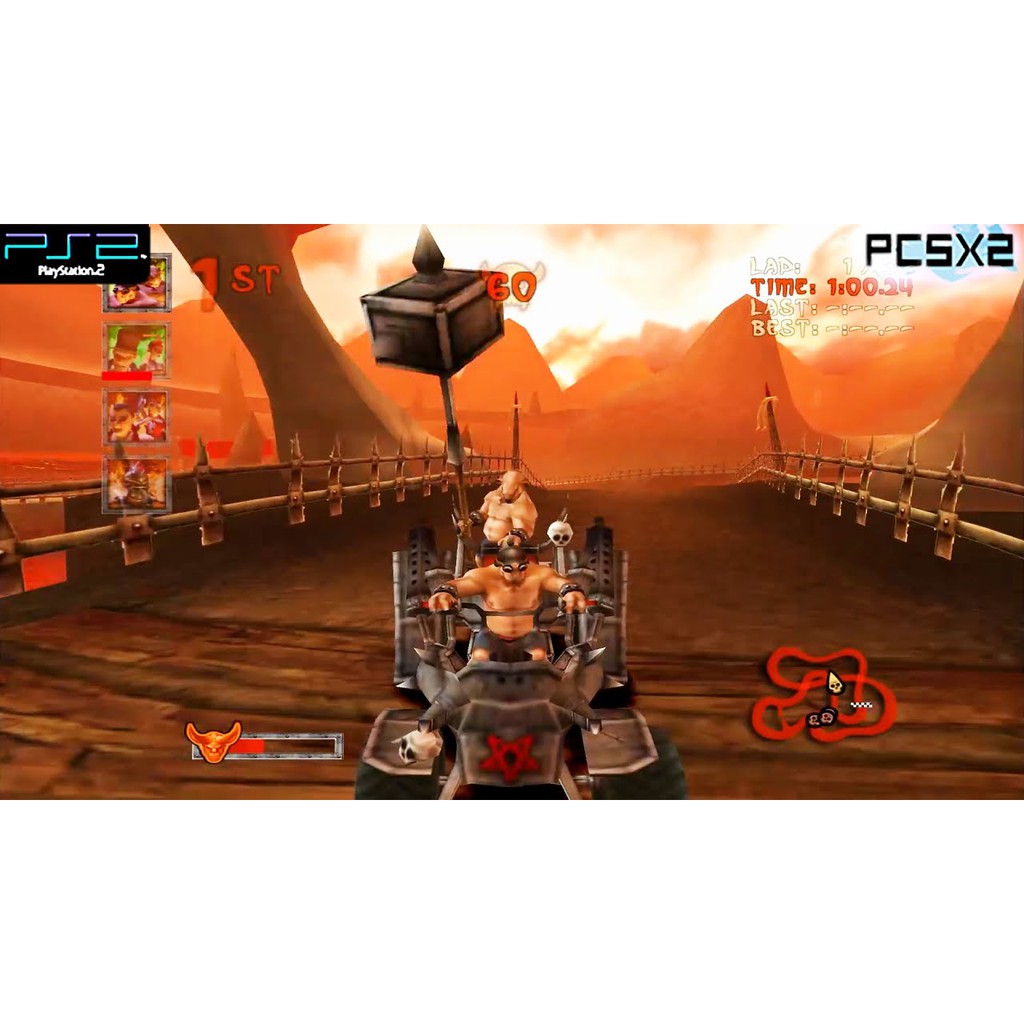 Ps2 เกมส์ Ps2 เกมส์ Earache Extreme metal Racing