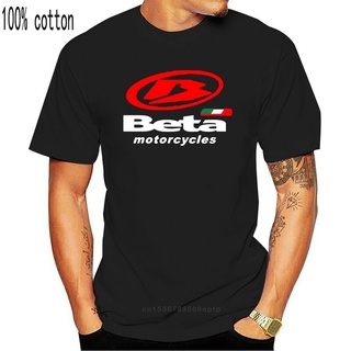 เสื้อยืด พิมพ์ลาย Beta Racing Motorcycle สีดํา สไตล์คลาสสิก สําหรับผู้ชายS-5XL