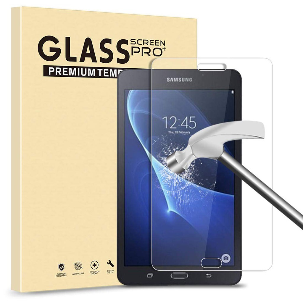ฟิล์มกระจกนิรภัย ซัมซุง แท็ป เอ 7.0 2016 ที285 Tempered Glass Screen For Samsung Galaxy Tab A 7.0 2016 T285(A6) (7.0")