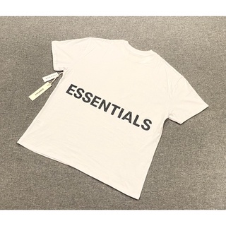 เสื้อยืดผ้าฝ้ายพิมพ์ลายคลาสสิกFOG Essentials Boxy Tee