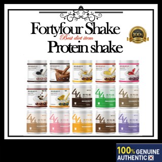 Forty four Shake โฟร์ตี้โฟร์ อาหารเกาหลี เขย่า 44 ช็อต FORTYFOUR อาหารเขย่า 700 กรัม โปรตีน ออกกําลังกาย สุขภาพประจําวัน &amp; อาหารประจําวัน / ฮาลาล ได้รับการรับรอง