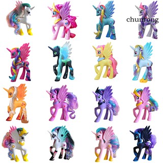 Cr + ตุ๊กตาฟิกเกอร์ My Little Pony Princess ขนาด 14 ซม . 1 ชิ้น