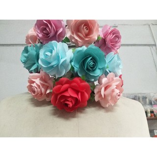 "พร้อมส่งจากไทย"มงกุฏดอกไม้ใหญ่ ดอกขนาด 6.5-7.0 ซม.