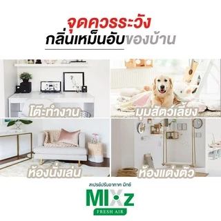 MIXz O2 Air Deodorizer Spray น้ำหอมปรับอากาศ กลิ่น ฟลอรัล เฟรช 320 ml.