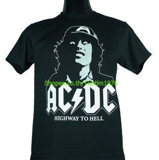 #เสื้อยืดคอกลม#เสื้อวง Ac/Dc เสื้อยืดวงดนตรีร็อค เสื้อวินเทจ acdc เอซี/ดีซี ADC1572S-4XL