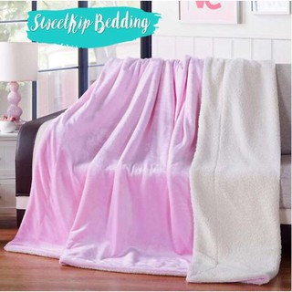 Sweet Kip Bedding ผ้าห่มขนแกะแคชเมียร์ ขนาด 200 x 230 เซ็นติเมตร Cashmier Blanket ควีน