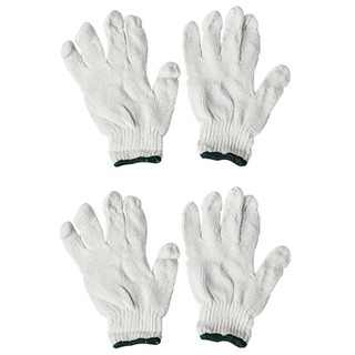 papamami Cotton Knit Gloves ถุงมือถักผ้าดิบ (2คู่)