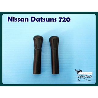 NISSAN DATSUN 720 DOOR LOCK BOTTON LH&amp;RH SET PAIR "BLACK"  // ปุ่มล็อคประตูรถ ซ้ายขวา (เฉพาะปุ่ม) สีดำ