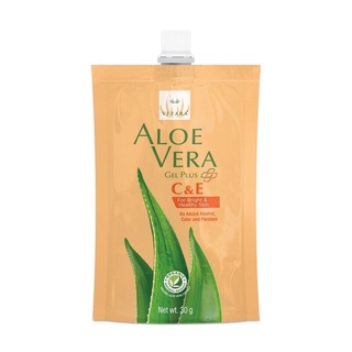 VITARA ALOE VERA GEL PLUS C&amp;E ไวทาร่า อโล เวร่า เจล พลัส ซี แอนด์ อี ขนาด 30g