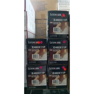 ตลับหมึกพิมพ์ Lexmark E460X11P Original LaserJet Toner Cartridge - (Black)