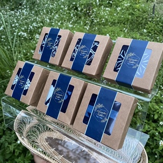 (1ชุด100ชิ้น)ของชำร่วย ของที่ระลึก ถุงผ้าก้นกลมผ้าหม้อห้อมพร…