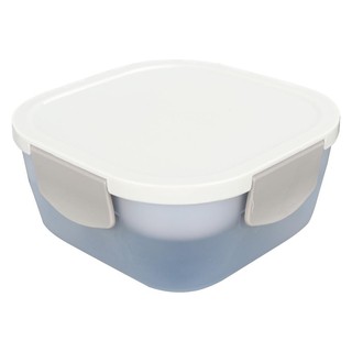 กล่องเก็บอาหาร กล่องใส่อาหาร กล่องอาหารเหลี่ยมมีช่องแบ่ง 2ชั้น JCJ 1371FOOD CONTAINER JCJ 1371 DOUBLE LOCK SQUARE