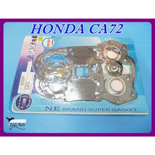 HONDA CA72 ENGINE GASKET COMPLETE SET "NON ASBESTOS" ISO 9001 // ปะเก็นเครื่อง ชุดใหญ่ ไม่มีแร่ใยหิน สินค้าคุณภาพดี