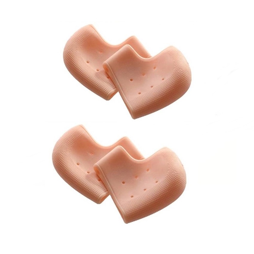 Ohlala ซิลิโคนรองส้นเท้า รักษาส้นเท้าแตก ถนอมดูแลเท้า ปวดเท้า 2 คู่ (4 ชิ้น)