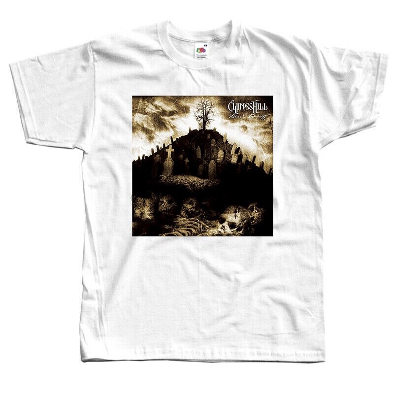 Cypress Hill - ปกอัลบั้ม Black Sunday 1993 T-SHIRT DTG (WHITE) S-5XL