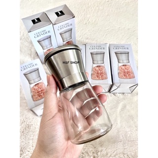 ✅ ขวดบดพริกไทย บดวัตถุดิบแบบละเอียด Ceramic Grinder ขนาด 13.5 cm. X 6.5 cm.