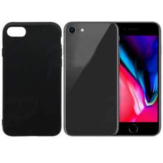 โปรโมชั่น : เคสสำหรับ ไอโฟน เอสอี 2020  7  8 รุ่นหลังนิ่ม Tpu Soft Case For iPhone 7 SE 2020  7  8 4.7