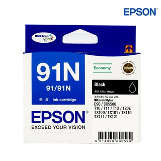 ตลับหมึกอิงค์เจ็ท T107190 T091N ดำ EPSON