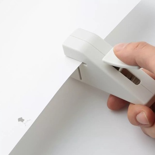 Muji ที่เย็บกระดาษแบบไม่ใช้ลูกแม็ก MUJI Stapler-free Stapler