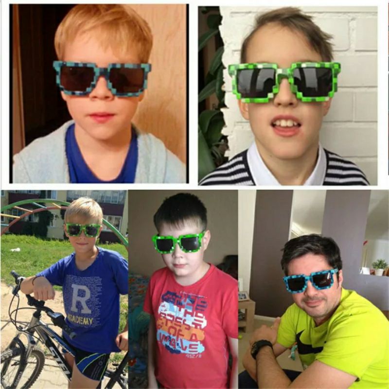 (🎉พร้อมส่ง🎉) แว่นมายคราฟ Minecraft คอสเพลย์ แว่นปาร์ตี้ ของขวัญ ของเล่น - รูปที่ 2