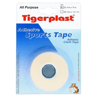 ราคาพิเศษ!! ไทเกอร์พล๊าส สปอร์ตเทป 1 ม้วน Tigerplast Adhesive Sports Tape 1pc