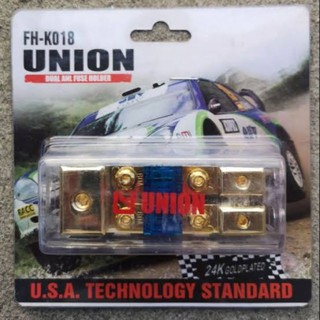 Union กล่องฟิวส์ เข้า 1 ออก 2 ทาง รุ่น FH-K018