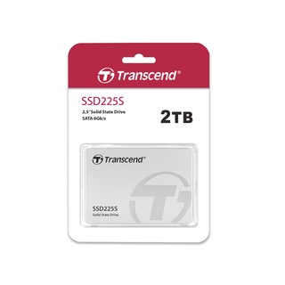 Transcend SSD225S 2TB SATA III รับประกัน 3ปี หรือ**รับประกันไม่เกิน 720 TBW **มีใบกำกับภาษี- TS2TSSD225S