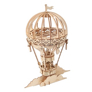 จิ๊กซอว์ไม้ Rolife Hot Air Balloon 3D Wooden Puzzle TG406 &gt;&gt;พร้อมส่ง&lt;&lt;