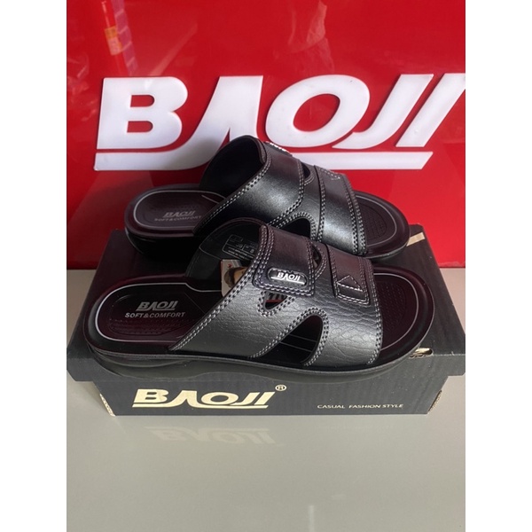 🌸รองเท้าแตะผู้ชายแบบสวมแบรนด์บาโอจิ(Baoji)แท้100%ค่ะรุ่นPM955สีน้ำตาลอ่อน🌸น้ำตาล🌸ดำ>39-44<ราคา350฿(750฿)เกรดพรีเมี่ยมค่ะ