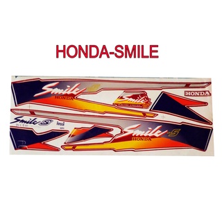 A สติ๊กเกอร์ติดรถมอเตอร์ไซด์ สำหรับ HONDA-SMILE