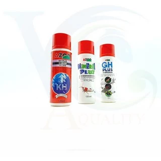 AZOO GH PLUS 120 ML(ปรับสภาพน้ำเสริมแร่ธาตุสำหรับปรับค่า GH โดยที่ไม่ส่งผลต่อค่าอื่นๆในน้ำด้วย)