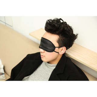 Sleeping Mask ผ้าปิดตาสีดำ เพื่อการพักผ่อนที่สบาย หลับสนิทขึ้น (Tmall House จัดให้ โปรโมชั่น ยิ่งซื้อเยอะราคายิ่งถูก)