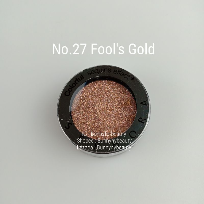 Sephora Collection Colorful Magnetic Eyeshadow 1g สี 27 Fool's Gold (ไซร์จริง)