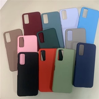 Vivo Y20 Y12S Y2Oi V20 SE V17 เคส TPU นิ่ม ผิวด้าน บาง สีลูกกวาด